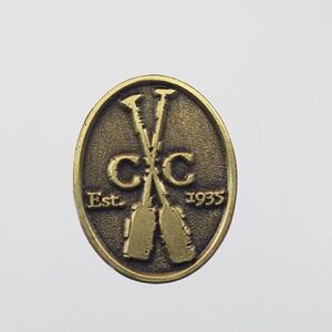 CC Golf Country Club Hat Lapel Pin Pin Back